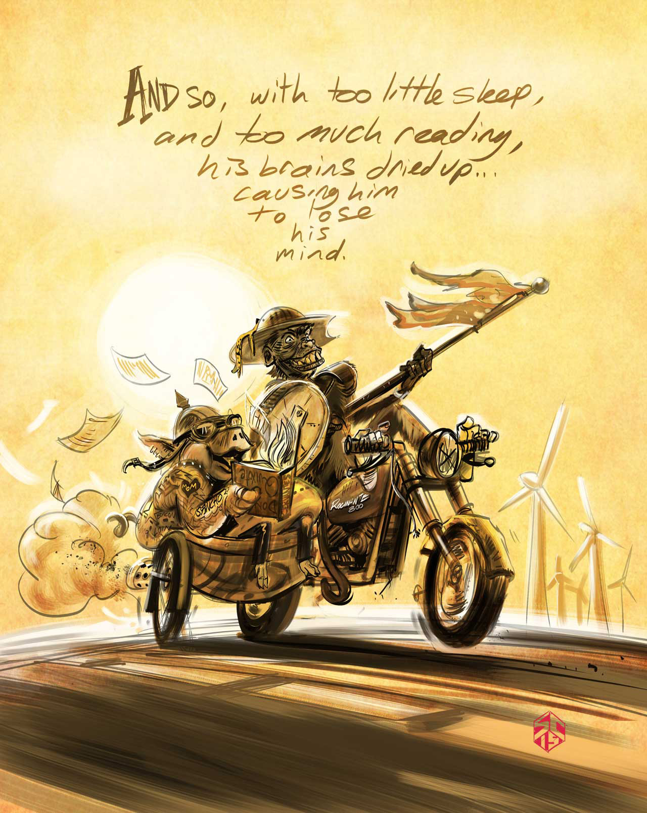 Steve Curcuru | "Don Quijote de la Mancha" by Miguel de Cervantes